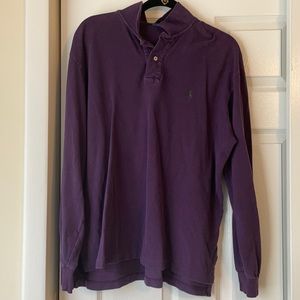 Large Polo by Ralph Lauren long sleeve polo shirt